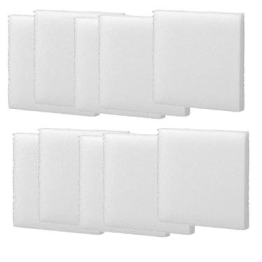 Imagem de Qzbhct 10 almofadas de filtro de espuma compatíveis com filtro Fluval C3 Canister Filter Aquarium Bio Sponge Replacement