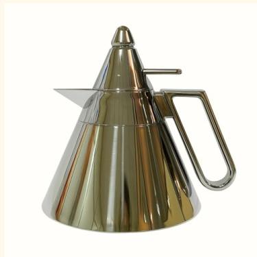 Imagem de Garrafa Térmica Tuut Inox Nara 790ml Design Sofisticado, Tampa Antivazamento, Sistema Apertou Serviu e Conservação Térmica (Prata)