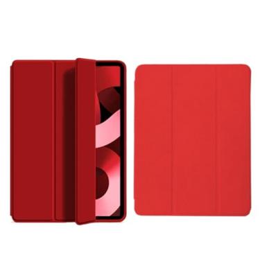 Imagem de Waillynice Capa protetora Cove acessórios para iPad 5/6/7/8/9/10ª geração, para iPad Air 1/2/3/4/5 Pro 12.9 Pro 11 Mini 6 (cor vermelha, Pro 11 2018-2022)
