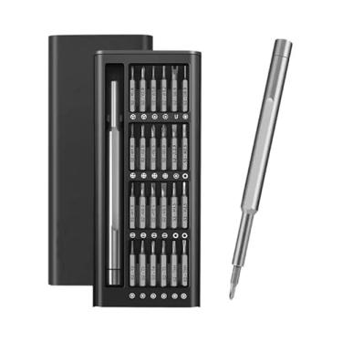 Imagem de Conjunto de Chave de Fenda de Precisão 28 em 1, Kit de Ferramentas Manual com Caixa de Armazenamento Magnética, Mini Chaves para Reparo de Eletrônicos