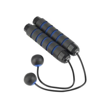 Imagem de Corda de pular sem corda para exercícios de ginástica e casa, azul PVC