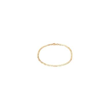 Imagem de Tornozeleira feminina plana para o dia da moda, One Size, Cobre, Sem Pedra Preciosa