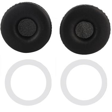 Imagem de Almofadas auriculares de substituição, almofada esponja, capa de fone de ouvido, macia, elástica, melhora os graves para MDR XB650BT XB550AP XB450AP, preto