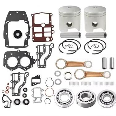 Imagem de Kit de reconstrução de cambota e cabeça elétrica 6E7/682 para motor de popa Yamaha 2T 9.9HP 15HP 2Cyl 9.9C 15B
