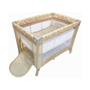 Imagem de Berço Portátil e Desmontável Maxi Baby Lune até 15kg Bege, Bege