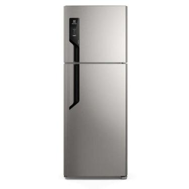 Imagem de Refrigerador Electrolux Frost Free Com AutoSense 480L Efficient Duplex Inox Look 110V
