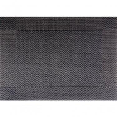 Imagem de Jogo Americano Textilene Colorê 45x30cm - Uzoo Servico Americano Textilene Colore 45x30cm Preto St010285-1