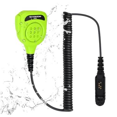 Imagem de Microfone profissional de redução de ruído compatível com Motorola Radios XPR 3500e, 3300e, 3500, 3300 Series (verde)
