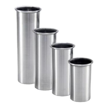 Imagem de Kit 4 Formas Cilíndrico em Alumínio para Velas Artesanais N°6