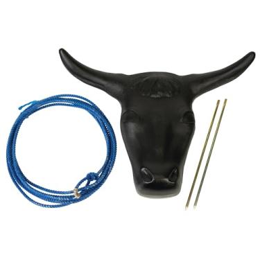 Imagem de Weaver Equine Kit de corda de cabeça de direção juvenil – manequim de 50,8 cm com corda média encerada de 6 m