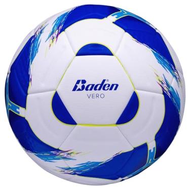 Imagem de Baden | Vero | Bola de futebol com ligação térmica | Capa de PU com textura de redemoinho | Durabilidade de alto desempenho para todos os climas para treino ou jogo | Tamanho 4 e 5 (Vero, Tamanho 4)
