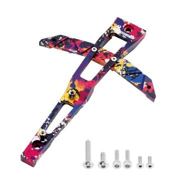 Imagem de TCRC Splash Anodizing Aluminum Front Chassis Brace for 1/8 Traxxas Maxx Slash Upgrades