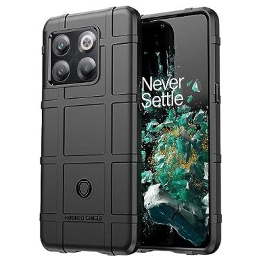 Imagem de IDEWEI Capa para OnePlus Ace Pro, fibra de carbono refinada, anti-queda, anti-impressões digitais, proteção integral. A capa do telemóvel é compatível com OnePlus Ace Pro