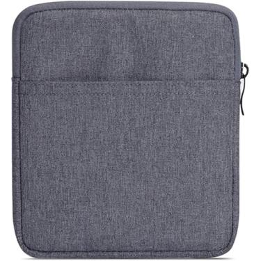 Imagem de Estojo Bolsa Capa para Kindle SA568B/SA569P SIGNATURE 2024 Tela 7 com Zíper + Película Fosca (Grafite)