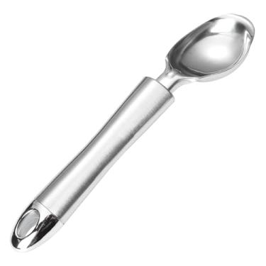 Imagem de Colher para Sorvete em Inox Cabo Ergonômico Profissional Premium Ideal para Sorvetes Açai Frutas Sobremesas Utensilios de Cozinha Mec G