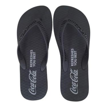 Imagem de Chinelo Coca-cola Shoes Refreshes Masculino Adulto Ref. CC4708-Masculino