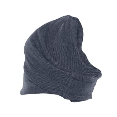 Imagem de Bothyi Touca para cães com capuz, cancelamento de ruído, espessa, macia, silenciosa, protetores de orelha para banho, e secagem, Cinza