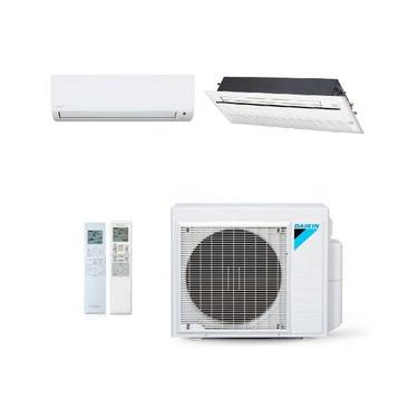 Imagem de Ar-Condicionado Multi Split Inverter Daikin 18.000 BTUs (1x Evap HW 9.000 + 1x Evap Cassete 1 Via 12.000) Quente/Frio 220V