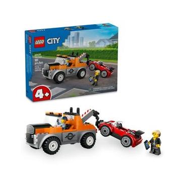 Imagem de LEGO® City Caminhão de Reboque e Conserto de Carro Esportivo 60435
