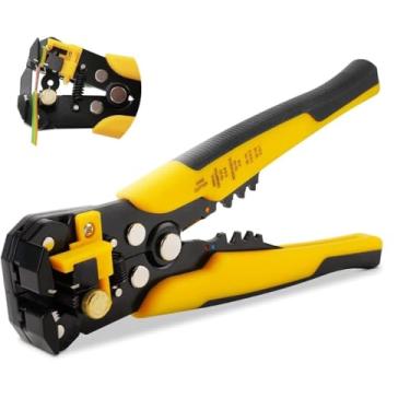 Imagem de ALICATE AUTOMATICO DECAPADOR E CRIMPADOR 3 EM 1 SHARK BLUE