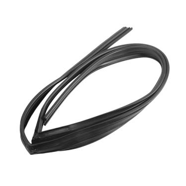 Imagem de Motoforti Vedação de canal para janela de porta, faixa de vedação de canal Weatherstrip Glassrun, para Honda Civic 2006-2011, borracha, frente esquerda, nº 72275SNLT02, preto, 1 peça