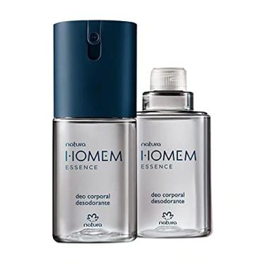 Imagem de Kit Deo Corporal Natura Homem Essence Masculino com Refil