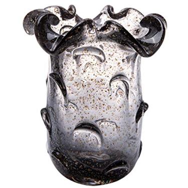 Imagem de Vaso de vidro para decoração de vaso de flores, moderno, minimalista, leve, luxuoso, decoração de sala de estar, arranjo de flores, conjunto de decoração suave, vaso de flores artificiais