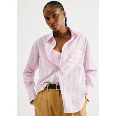 Imagem de Camisa Feminina Fio Tinto Oversized-Feminino
