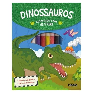 Imagem de Dinossauros - Colorindo Com Glitter