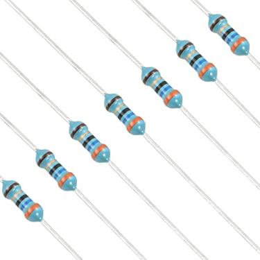 Imagem de YOKIVE 100 peças de resistores de 36 Ohm, resistor fixo de filme metálico de 1/4W (0,25 W), resistores de tolerância +/-1%, certificado ROHS