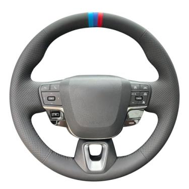 Imagem de MEWANT Capa de volante com costura DIY para Toyota Crown 2023-2024 / Camry 2025 Acessórios de volante para Toyota Crown