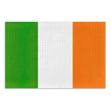 Imagem de Ireland Flag Adult Puzzles, Puzzle 1000 Pieces, Interlock Perfectly, Home Decor Gift Party for Men Women