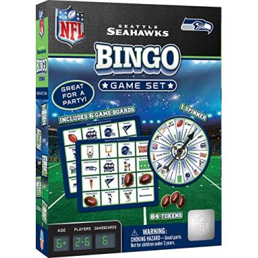 Imagem de MasterPieces Baby Fanatics Ses3250: Jogo de Bingo Seattle Seahawks