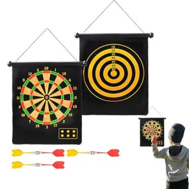 Imagem de Board Dart Board, Dart for Kids - Jogo de jogo interno/externo - Placa de dardo magnético para crianças adultos, estocando brinquedos, jogos de tabuleiro Dartboard