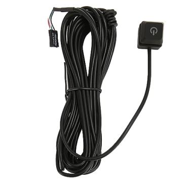 Imagem de Generic Botão Host do Computador, Extensão do Botão Liga/Desliga PC Flexibilidade de Operação Simples Plug and Play Externo Fácil de Instalar ABS para Jogos para Escritórios (5 milhões)
