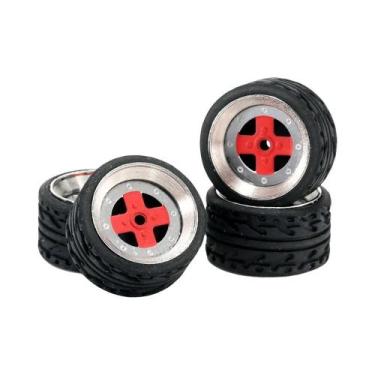 Imagem de Rodas De Liga Carlomo N-Class 1/64 Com Pneus De Borracha, Conjunto De 