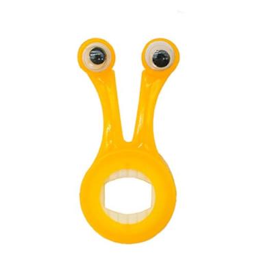 Imagem de Suporte para laptop, suporte de laptop em forma de caracol para mesa, suporte de monitor compacto e portátil, suporte multiuso para laptops fofos, ferramenta de mesa de plástico, como clipe de livro