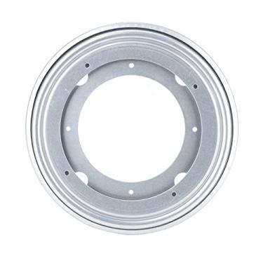 Imagem de GLOGLOW Bandeja Giratória Resistente Redonda Galvanizada Lazy Susan Rolamento de Mesa Giratória, 9 Polegadas, Prata, Rotação Suave, para Armários de Cozinha e Travessas de Servir Bar e Restaurante