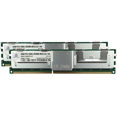 Imagem de Adamanta Atualização de memória LRDIMM de 64 GB (2 x 32 GB) para HP Proliant BL660c G8 com Intel E5-4600 Series CPU DDR3 1333MHz PC3-10600 ECC Chip IMB reduzido 4Rx4 CL9 1,35v