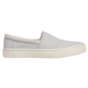 Imagem de TOMS Alpargata Fenix slip-on feminino, Cinza, 12
