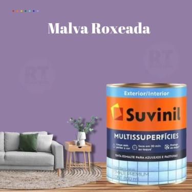 Imagem de Tinta Epóxi Suvinil Multissuperfícies Antimofo Base Água Cor Roxo Lavá