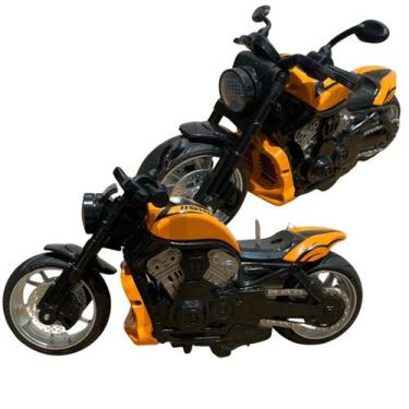 Imagem de Miniatura Moto Harley Escala 11.2 Colecionadores Fricção, Luz e Som - 