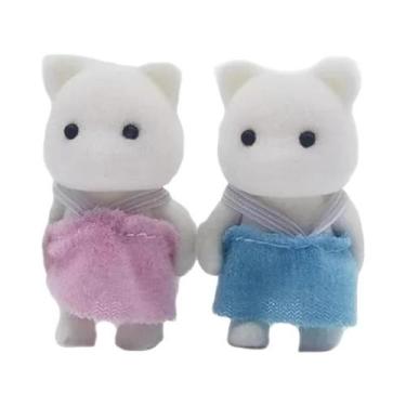 Imagem de 1:12 Casa de brinquedo Floresta Família Móveis de brinquedo em miniatu