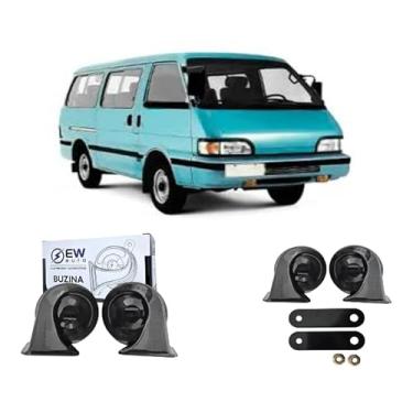 Imagem de BUZINA AUTOMOTIVA CARACOL (PAR) GRAVE/AGUDO PARA BESTA 1993 >1995 - TIGER AUTO