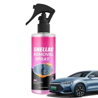 Imagem de Spray Detalhador Automotivo | Universal de Exterior 100 ml - Removedor de Alcatrão Automotivo - Para Reboque Autocaravana Sedã Caminhonete Motos Manchas de Água e Fezes de Pássaros