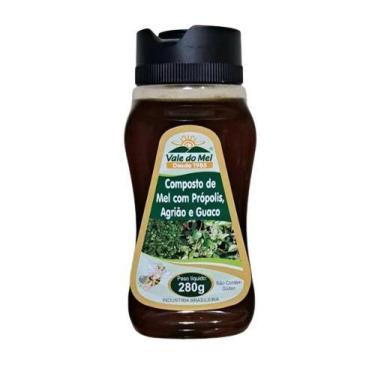Imagem de Mel composto com própolis, agrião e guaco 280 g - Vale do Mel