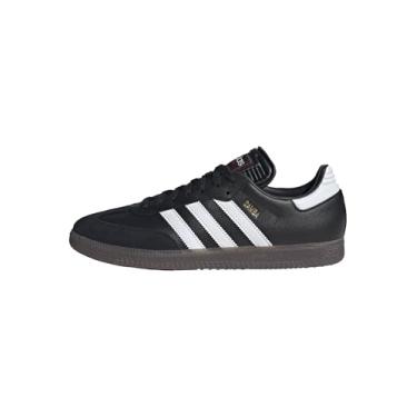 Imagem de adidas Tênis unissex adulto Samba Indoor, Preto/branco/vermelho vívido, 34/35 BR