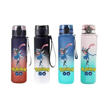 Imagem de Garrafa De Água Esportiva De 650ML Pokemon Pikachu Charizard Venusaur 