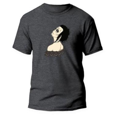 Imagem de Camiseta Básica Algodão Premium Estampa Digital La Catrina - Pavesi, G