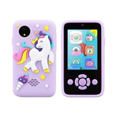 Imagem de Brinquedo De Telefone MP3 Para Crianças Com Câmera, Jogos De Quebra-Ca